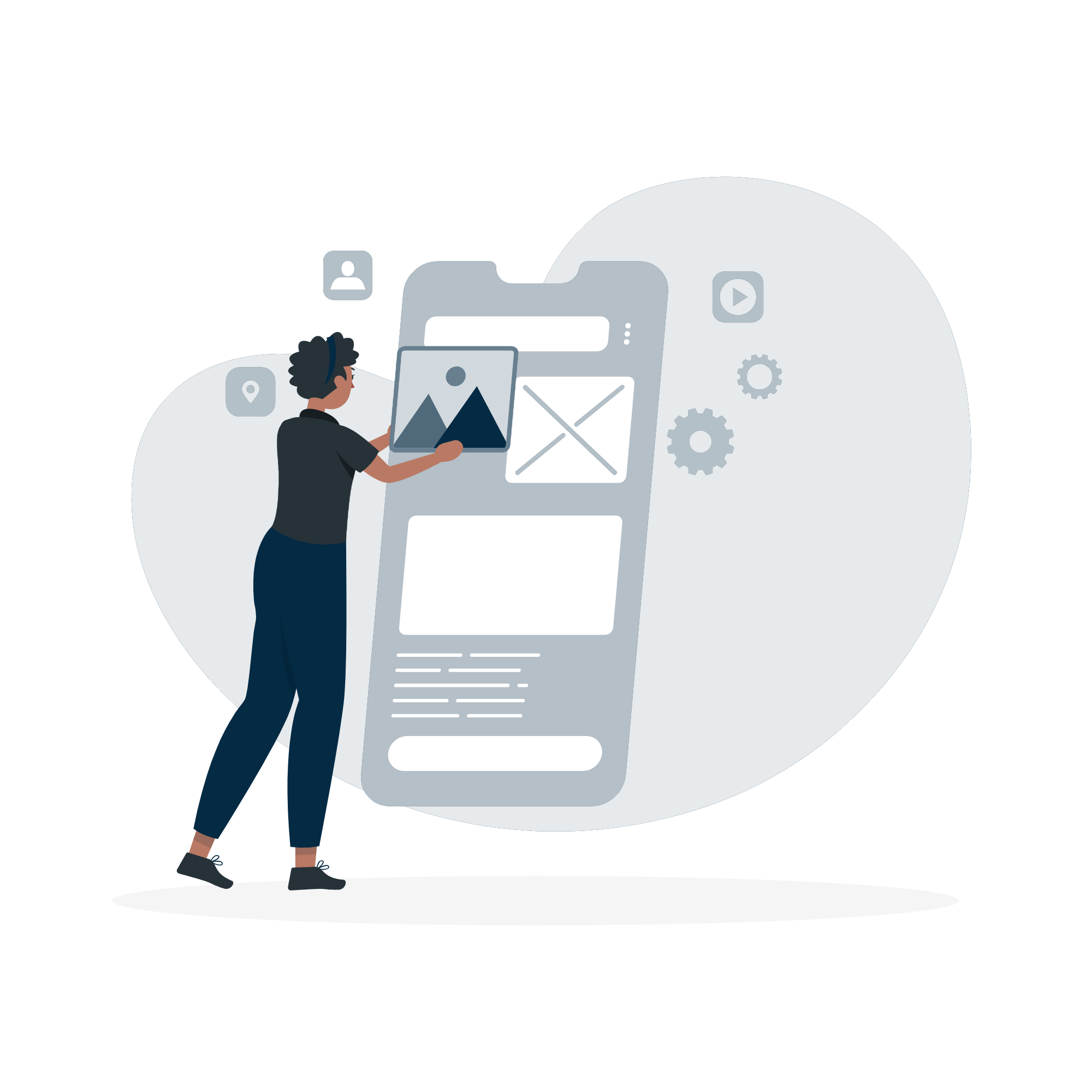 On-Page dan Off-Page Illustration